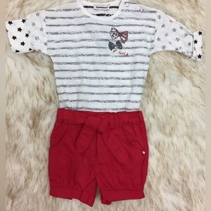 Tshirt and shorts set